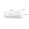 Godrej 5 in 1 Convertible 1 Ton 3 Star Inverter Split AC with Active Carbon Filter (Copper Condenser, SIC 12TTC3 WWA)