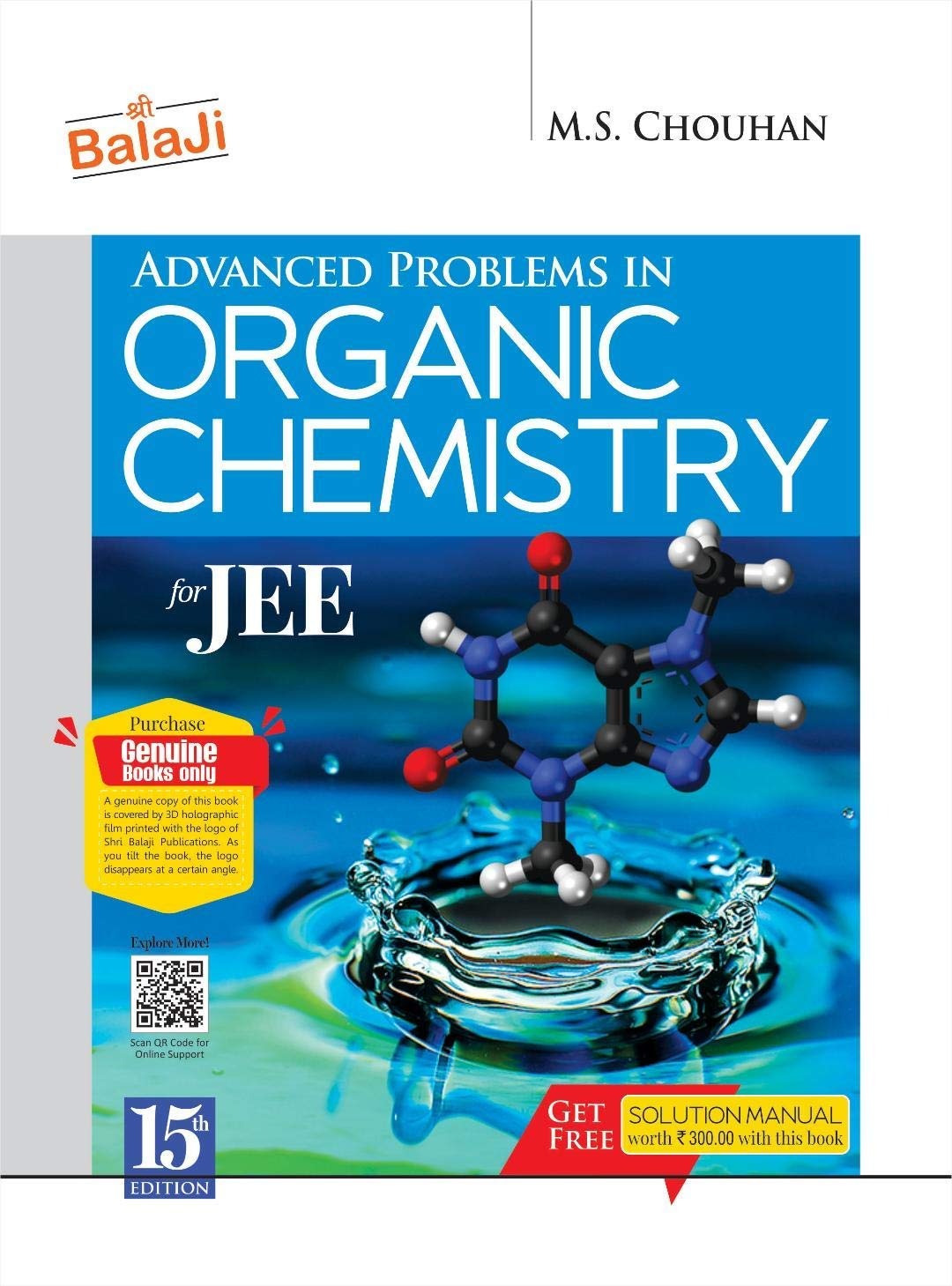 Advanced Problems in Organic Chemistry for JEE 