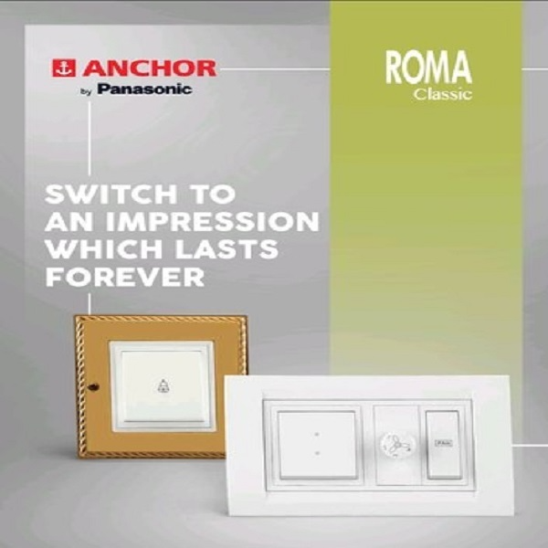 Roma (Anchor) DEKO Single Mounting 3Module Plate : : Home