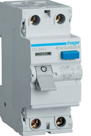 Special RCCB 25A 10ma DP Hager