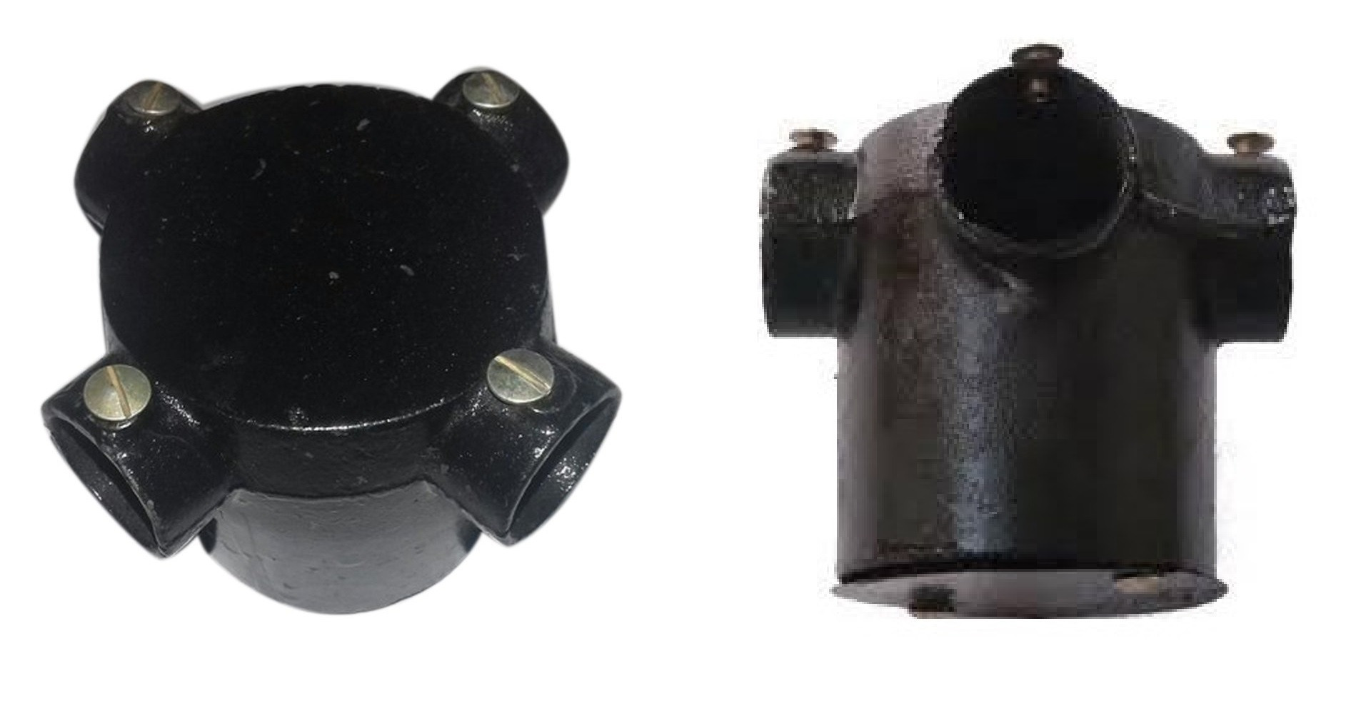 25MM 4Way MS Metal Deep Junction Box (Dozen)