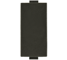 Anchor Woods Blank Plate- Black - Black