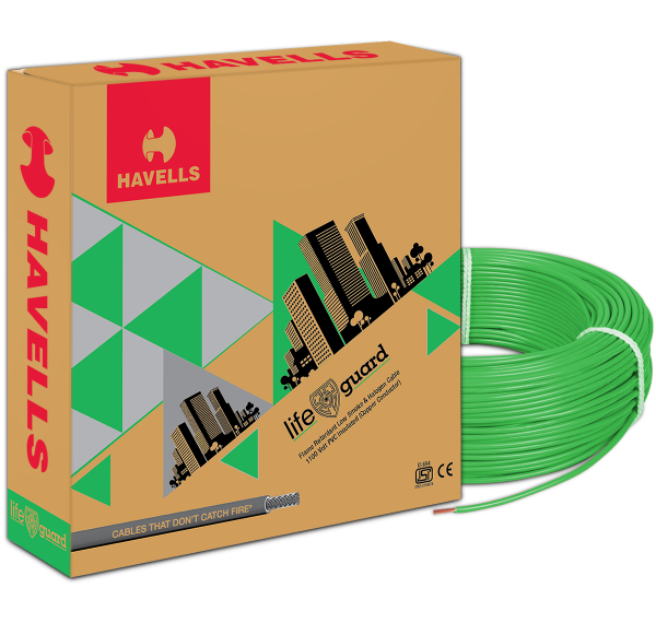 Havells HAVELLS 2.5 SQMM FRLS COPPER 180 MTR WIRE - Green