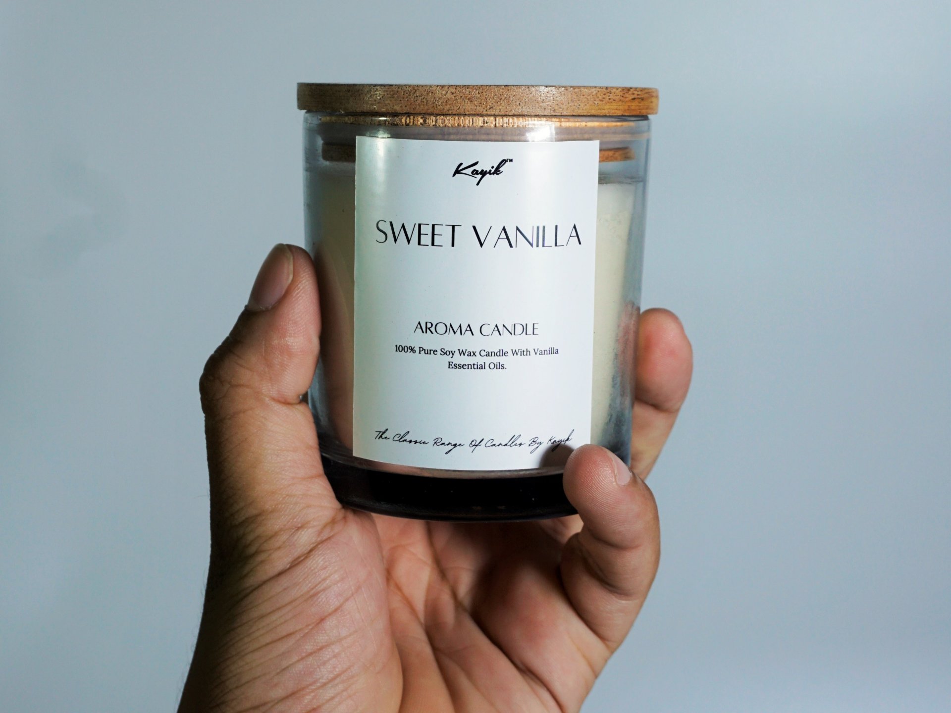 SWEET VANILLA AROMA CANDLE