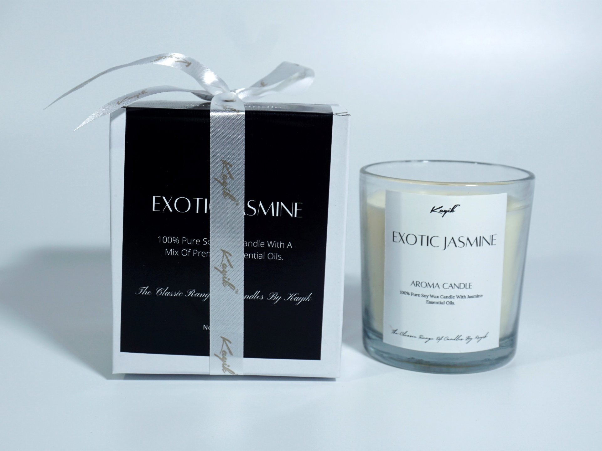 EXOTIC JASMINE AROMA CANDLE 