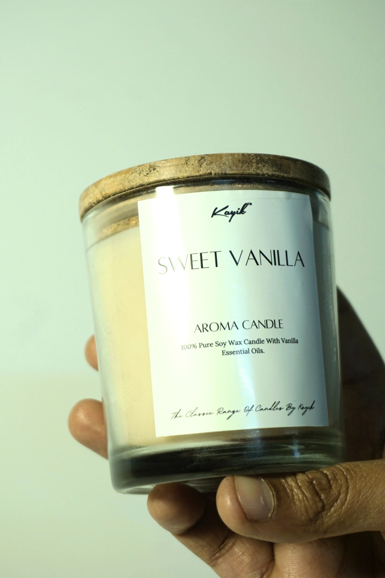 KAYIK SWEET VANILLA AROMA CANDLE