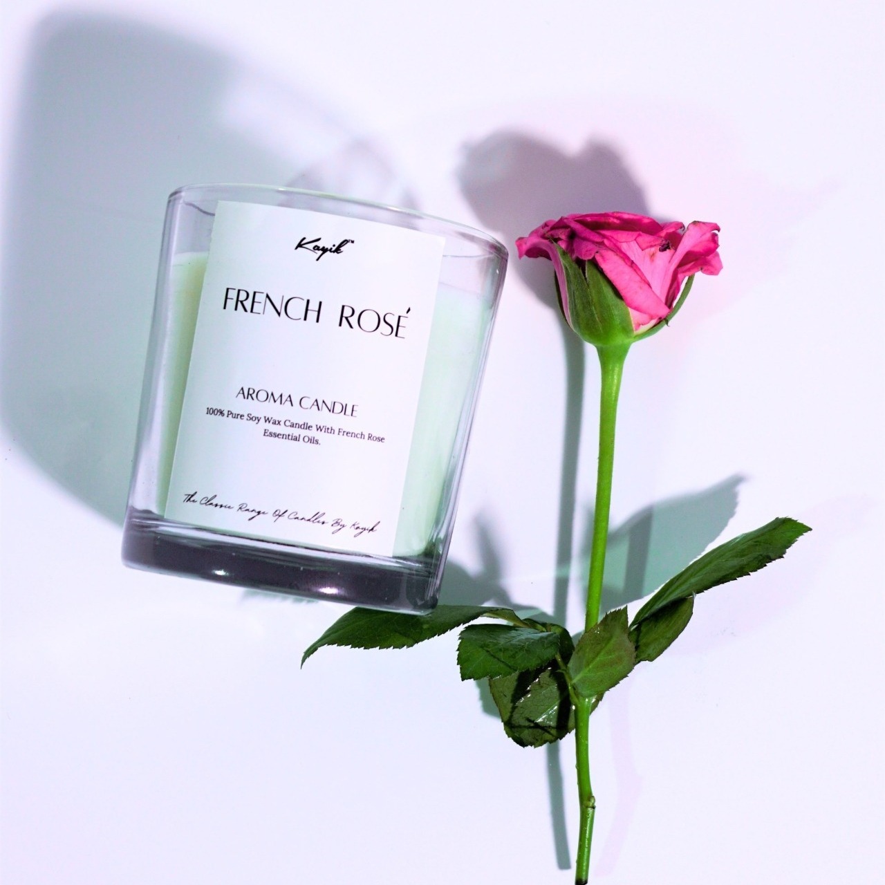 KAYIK FRENCH ROSE AROMA CANDLE