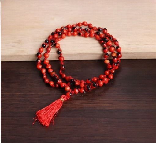Gunja Mala - Original Certified Red & Black 