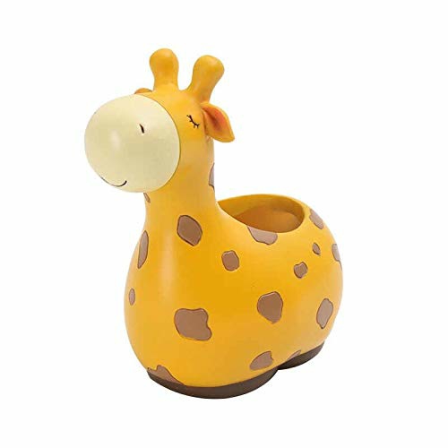 Cute Giraffe Style Planter | Home and Office Decoration | Small Succulent Planter | Pots for Living Room, Balcony, Office, Garden, Home and Table Decor (only Pots)