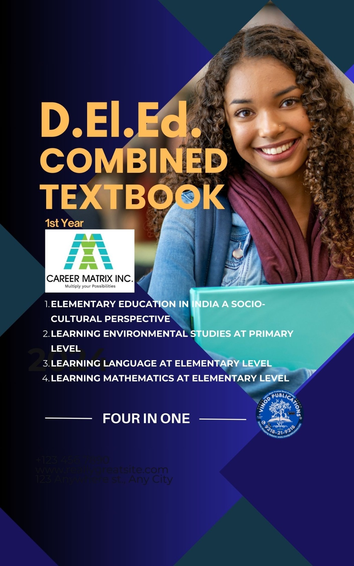 D.El.Ed. 1st Year (Four Subjects) Eng. Med. Career Matrix