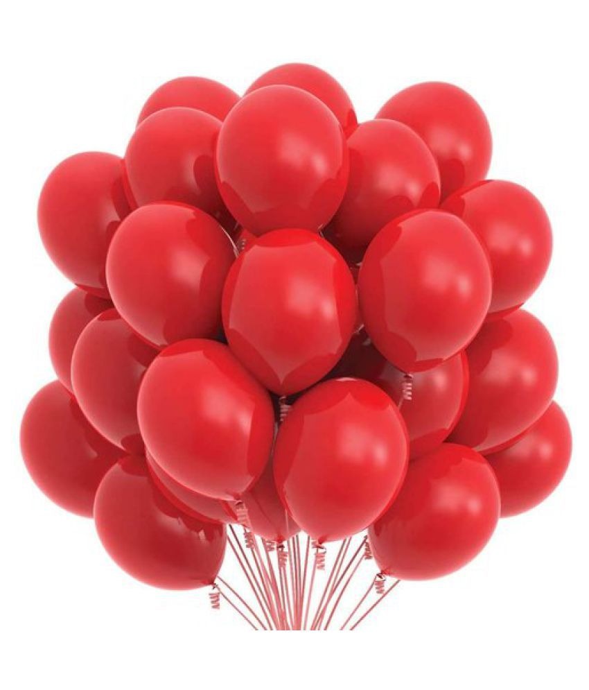 Red Metallic Balloons (40pc)