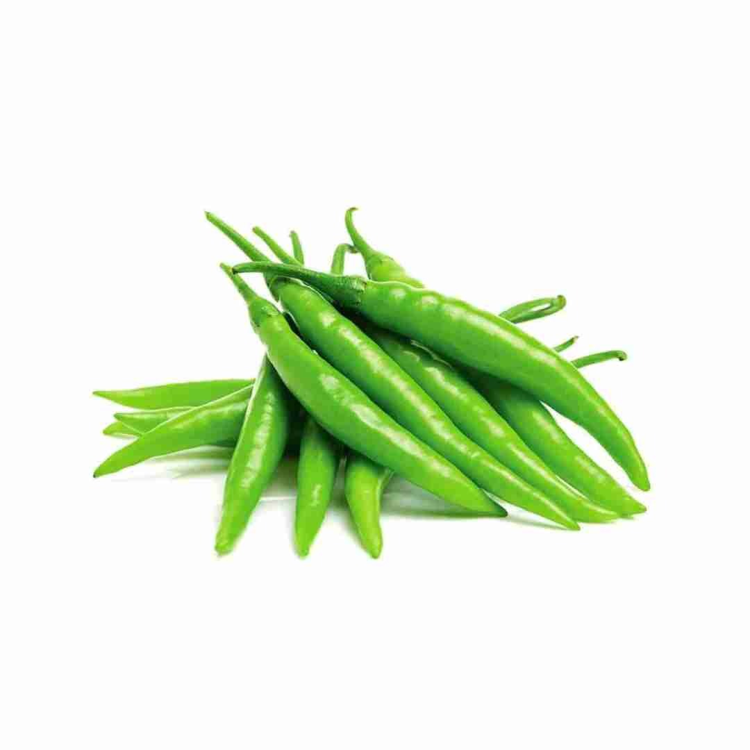 Green Chilly/Hari Mirch (Small) - 100gm