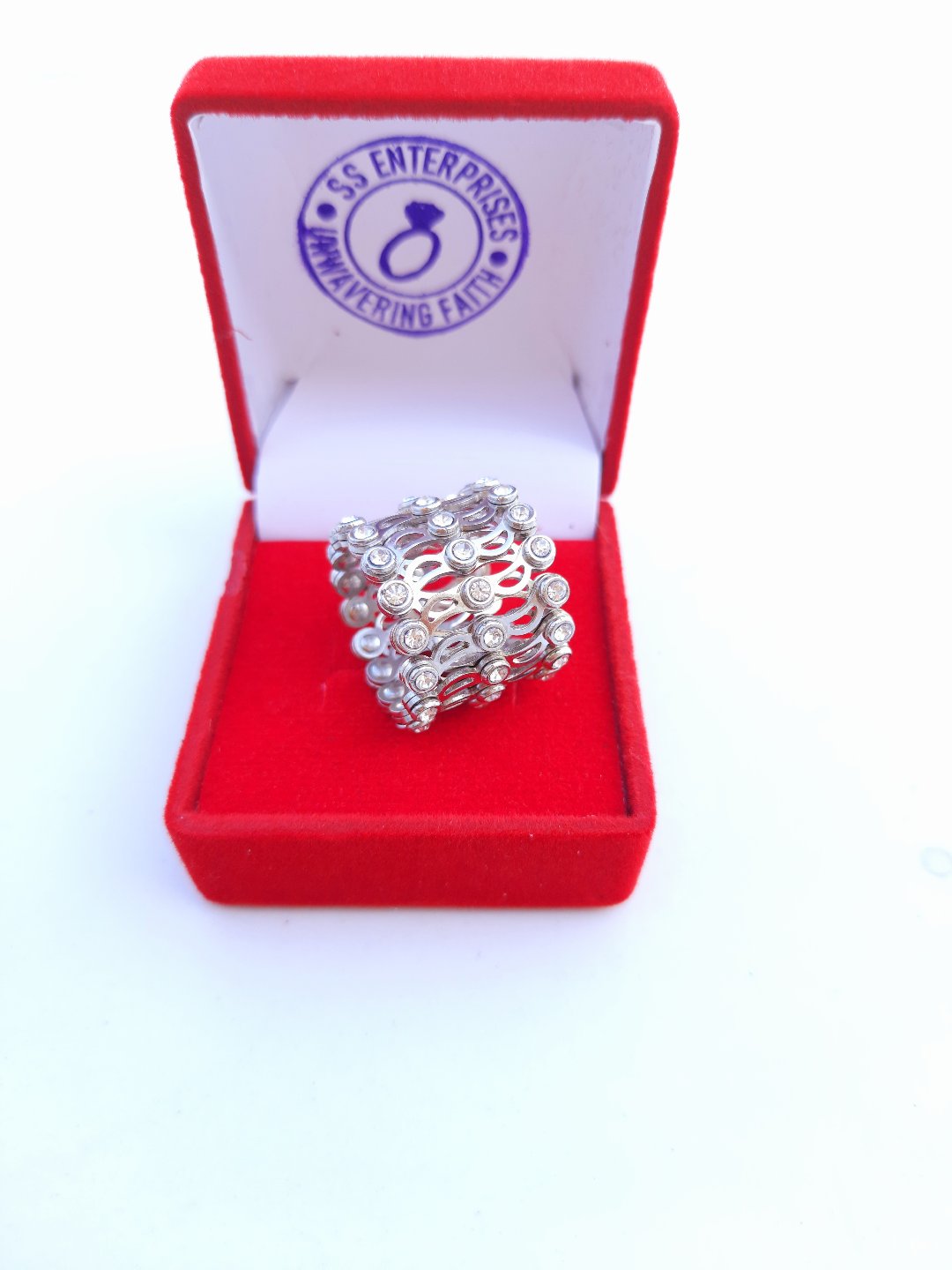 Gioelli 18K Rose Gold Diamond Convertible Ring or Bracelet - Solvang  Antiques
