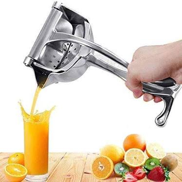 Heavy Duty Hand Press Juicer Manual Fruit Juicer Portable Juice Presser Hand Juicer for Pomegranates Lemon-Lime Squeezer Lemons, Oranges