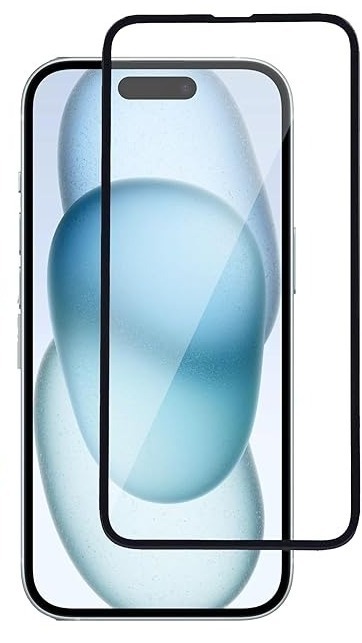 iPhone 15 Pro Max Tempered Glass Screen Protector Compatible for Apple  iPhone 15 Pro Max