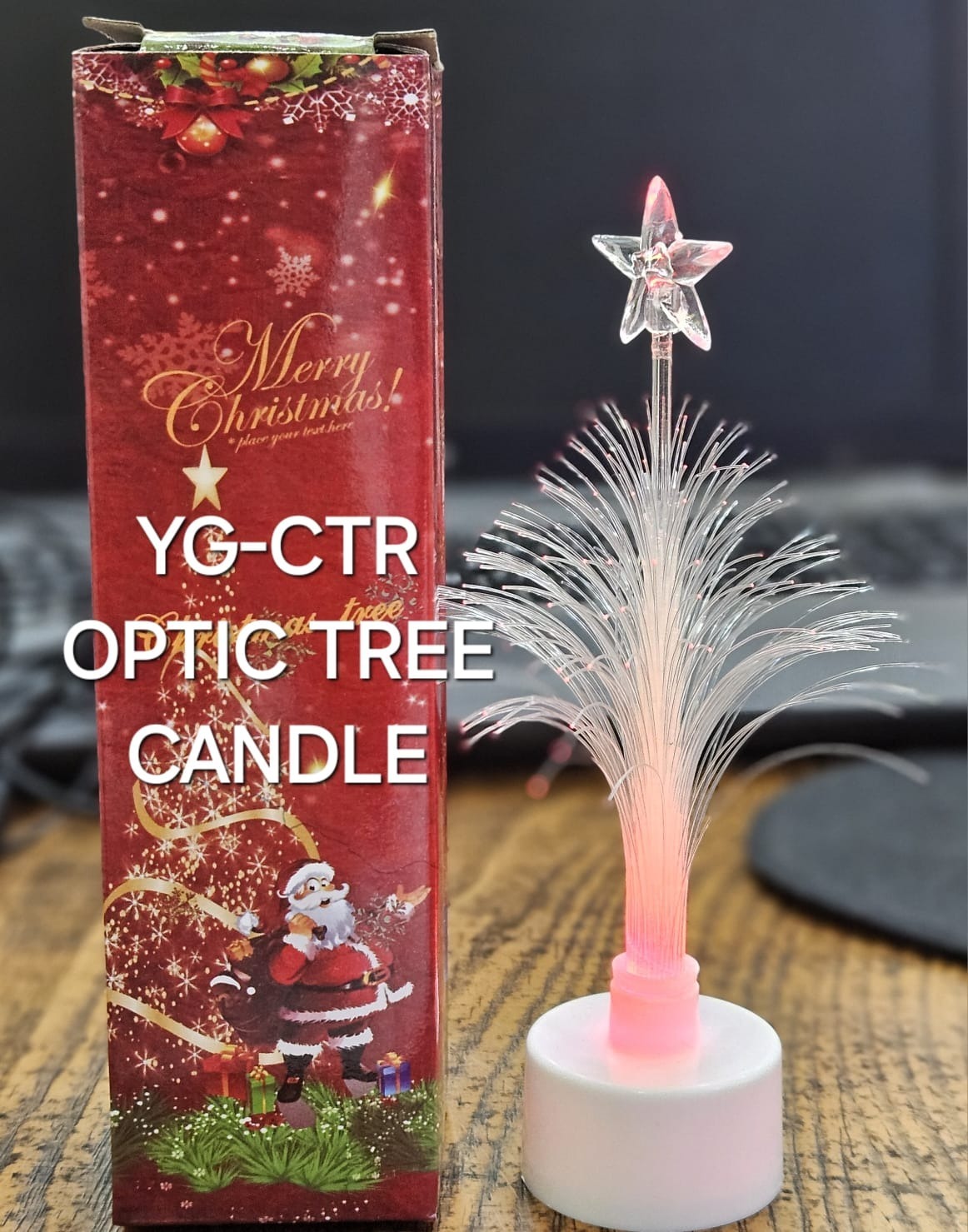 YG-CTR tree OPTIC TREE CANDLE Marry Crismistmas