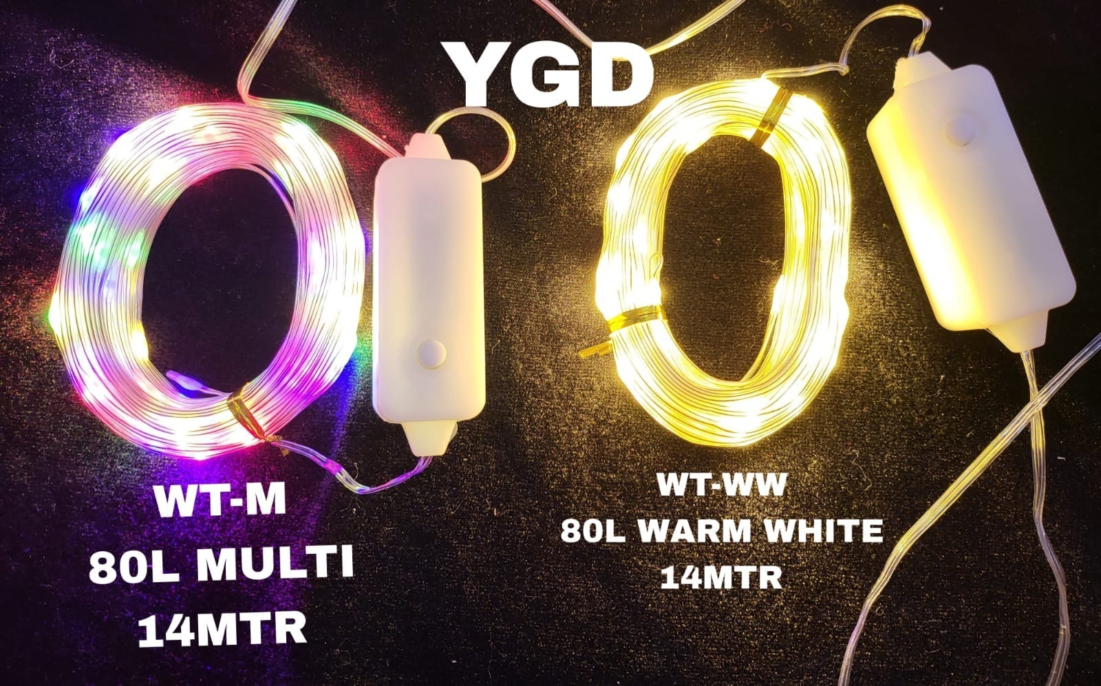 YGD WT-M 80LED MULTI COLOR 14MTR