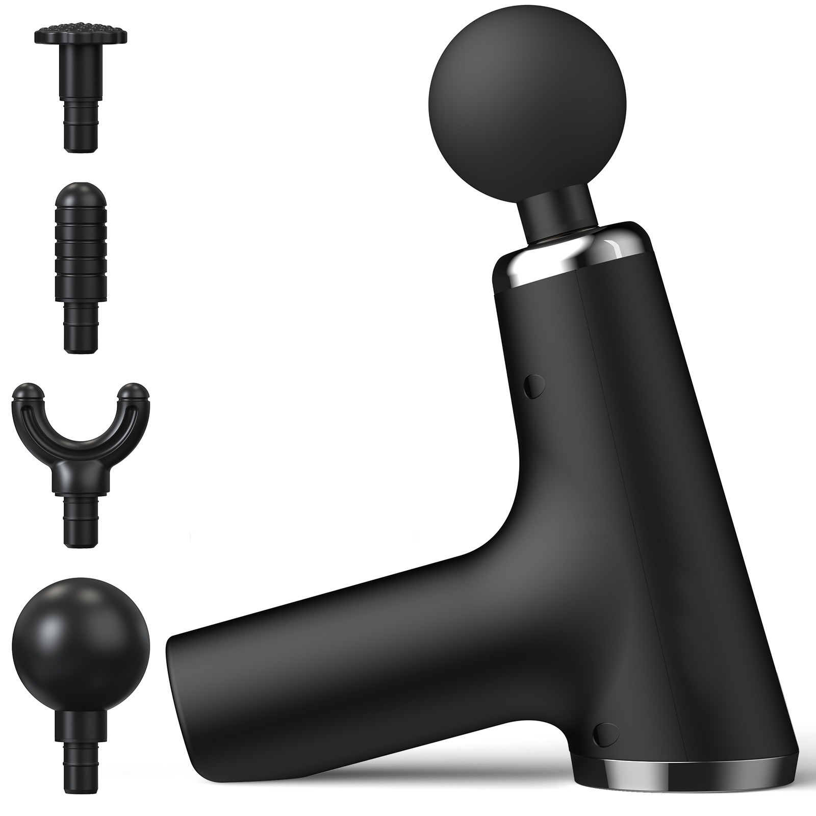 Mini Fascial Massage Gun – Deep Muscle Relief, Noiseless, USB Rechargeable