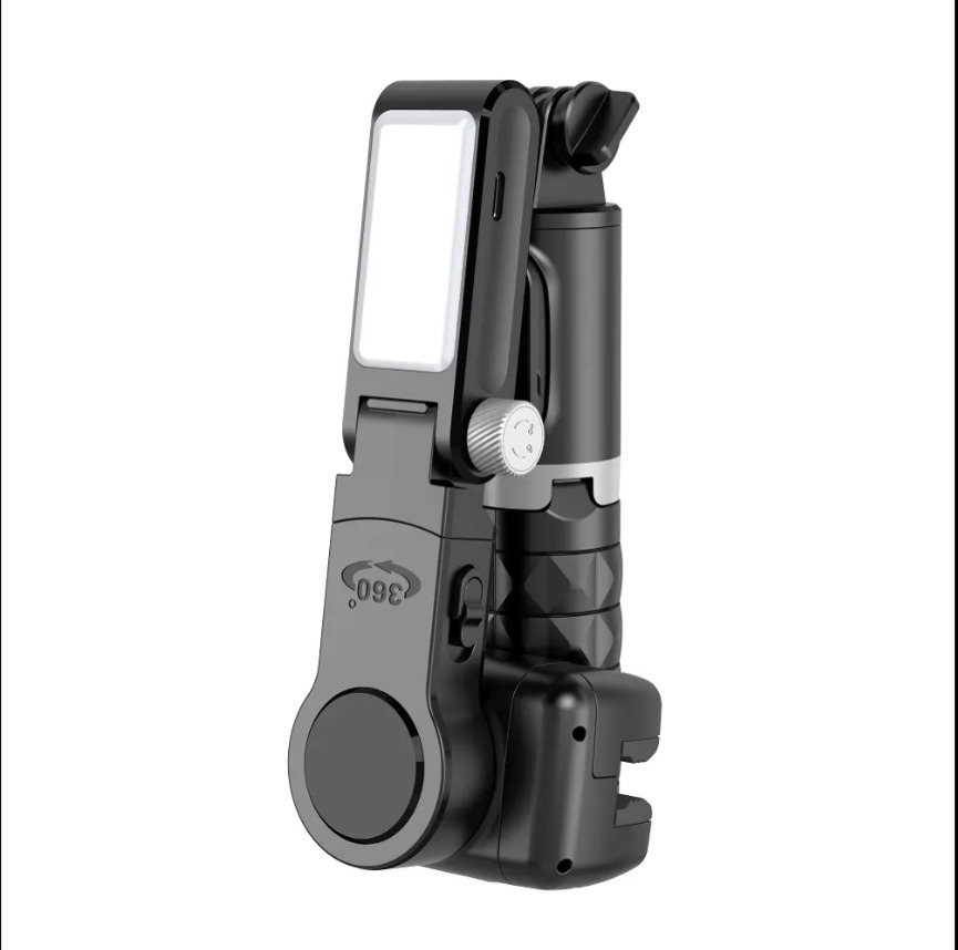 Q18 Gimbal Stabilizer for Mobile – LED Fill Light, Bluetooth Remote & Tripod | Best Gimbal India 2025