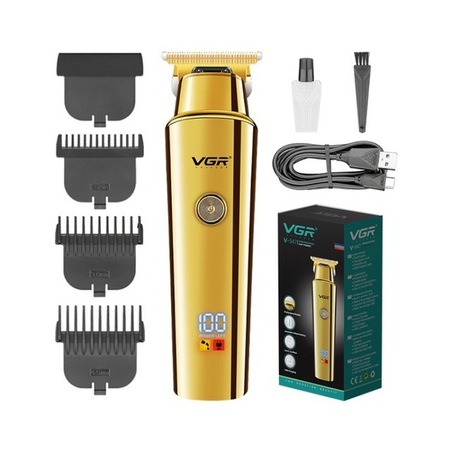 VGR V-947 Cordless trimmer – 2000mAh Battery, Stainless Steel Blades, 500 Min Runtime
