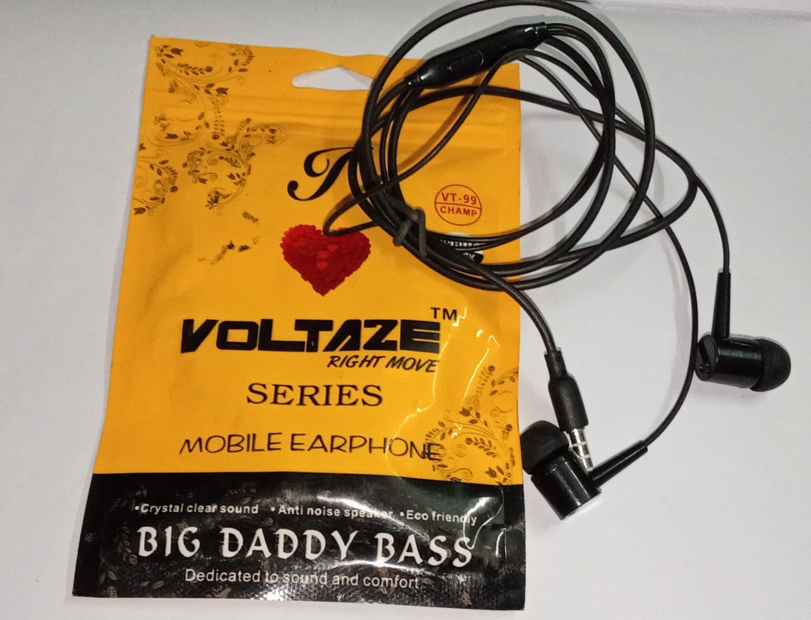 voltaze hedfone big bass pack of 2