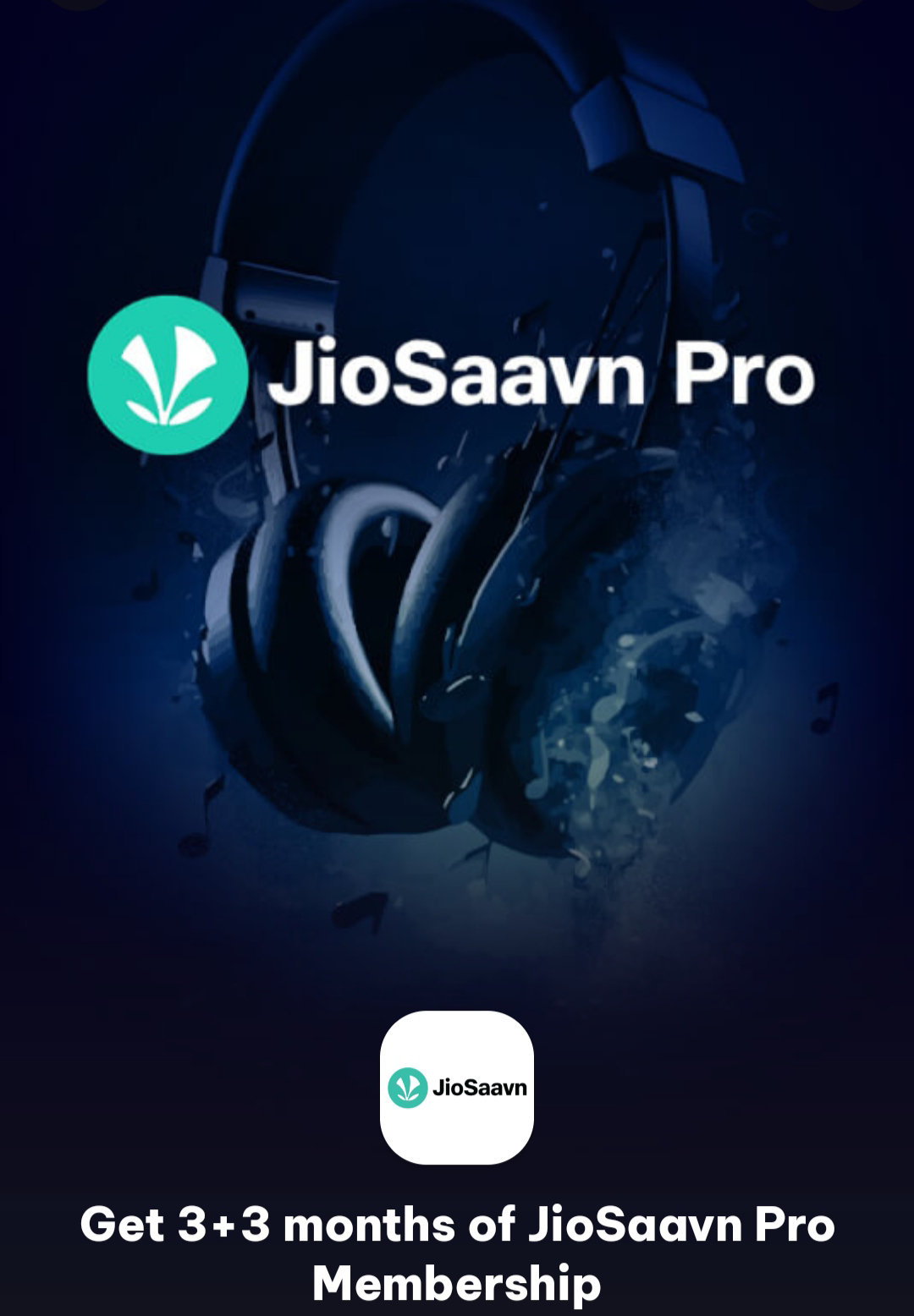 Jio Saavn Pro 3 month (Private)  - 3 Month