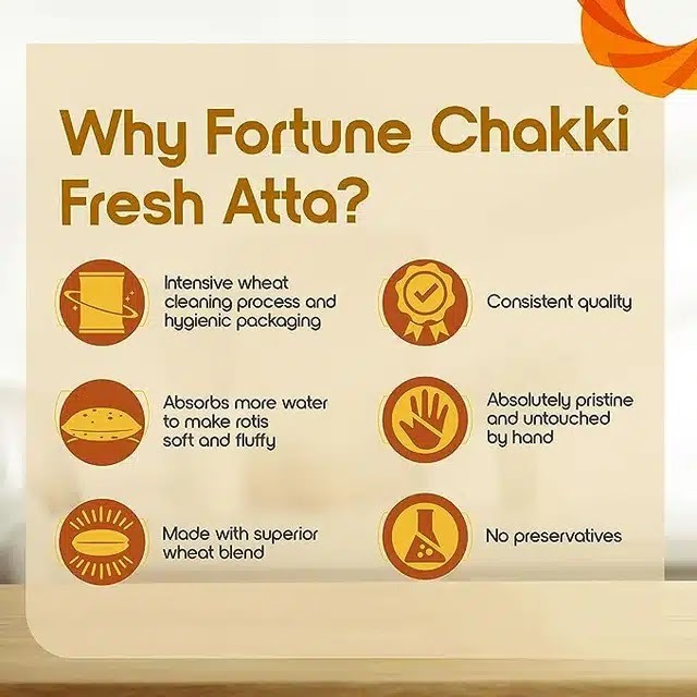 Fortune Chakki Fresh Atta 10 kg