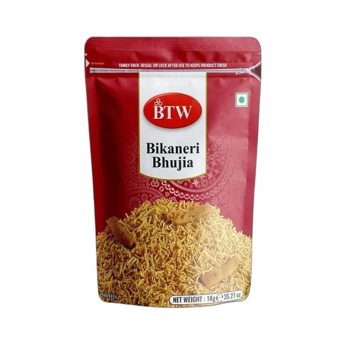 BTW Bikaneri Bhujia - 1 kg - 1000 gm, Non-returnable