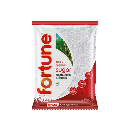 Fortune Sulphurless Sugar (5 kg) - 5 Kg