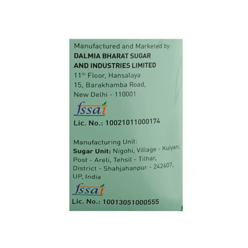 Dalmia Utsav White Crystal Sulphurless Sugar 5 kg - 5 Kg