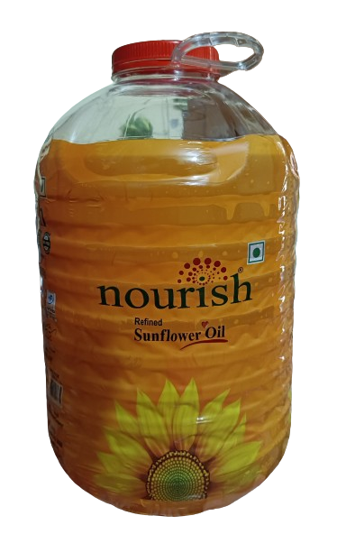 Nourish Refined Sunflower Oil - 15 L - 15L Jar