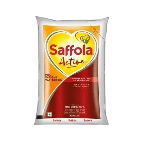 Saffola Active oil - 1 Ltr - 1 ltr (Active)