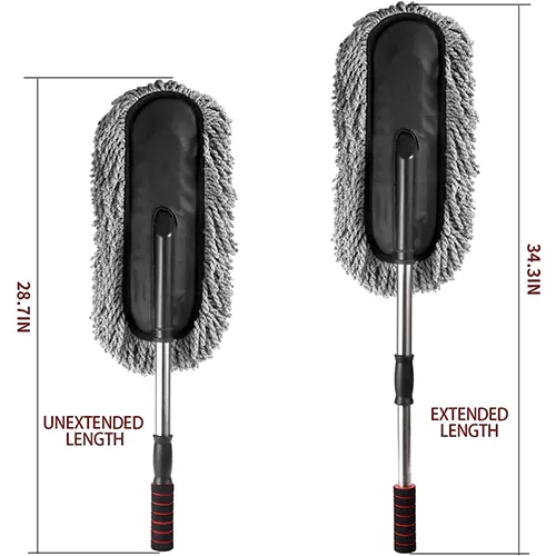 MICROFIBER TELESCOPIC HANDLE BRUSH CAR DUSTER