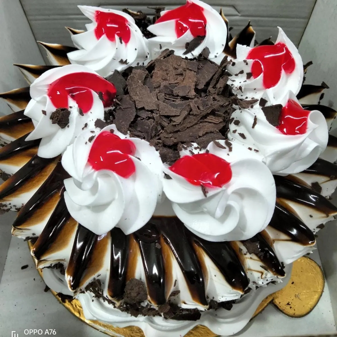 Buy Black Forest Cake (Round Shape) Online for Occasion
