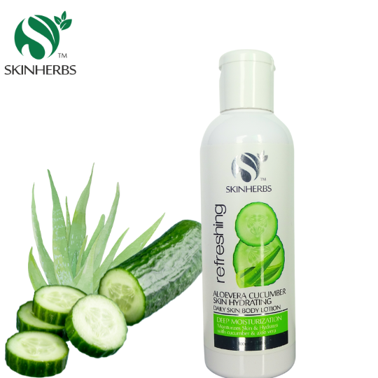 SKINHERBS SKIN HERBS ALOE & CUCUMBER BODY LOTION - 100ml