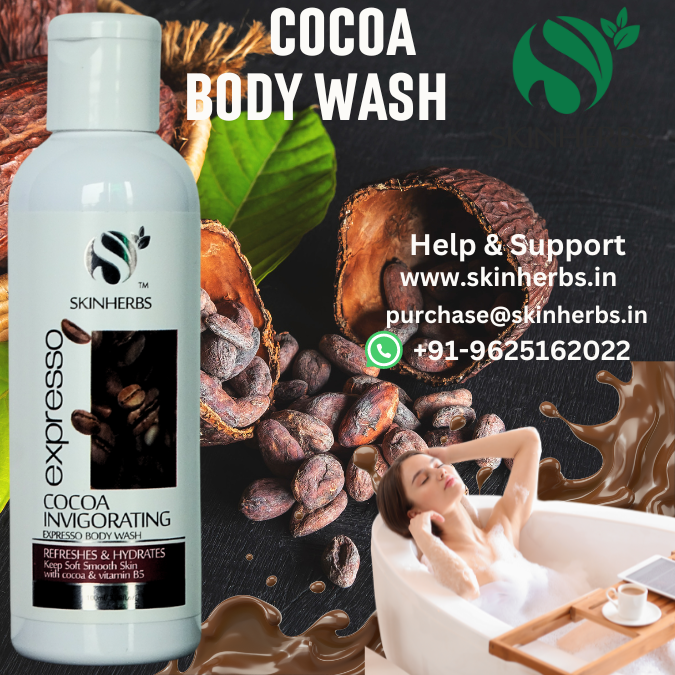 SKINHERBS SKIN HERBS COCOA BODY WASH - 100ml