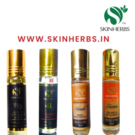 Skin Herbs Gold Magnet roll On Perfume   - 2ml