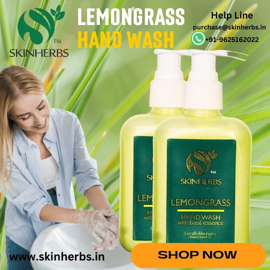 SKINHERBS Skin Herbs Lemongrass Hand Wash - 250ml