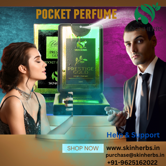 Skin herbs Gold Megnate Pocket perfume - 20ml