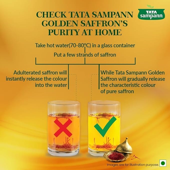 Tata Sampann Golden Saffron 100% Pure - 1GM