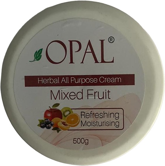 Opal Herbal Mixed Fruit Cream Refreshing Moisturising Cream - 500GM