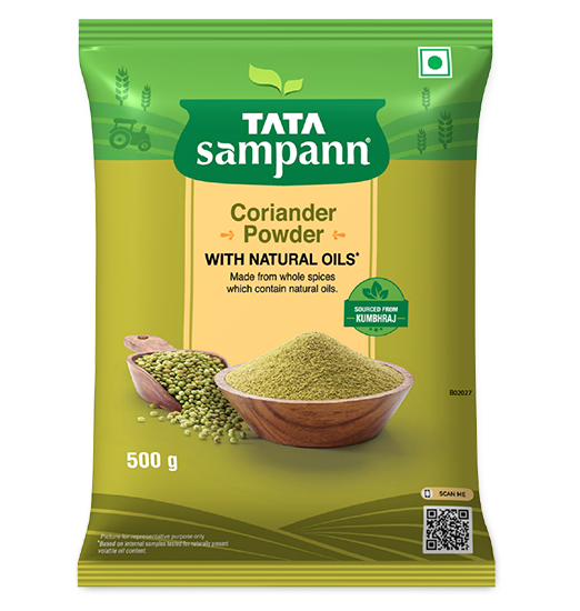 Tata Sampann Coriander Powder With Natural Oils- 500GM