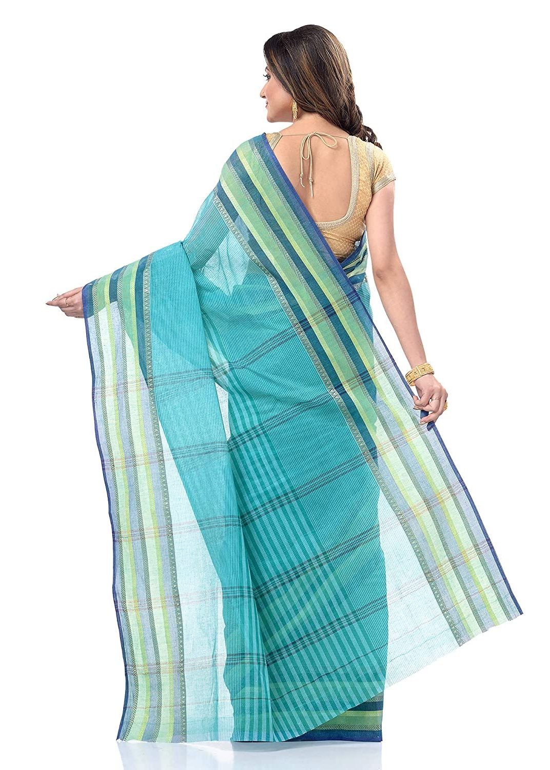 Handloom Cotton Bengali Tant Saree