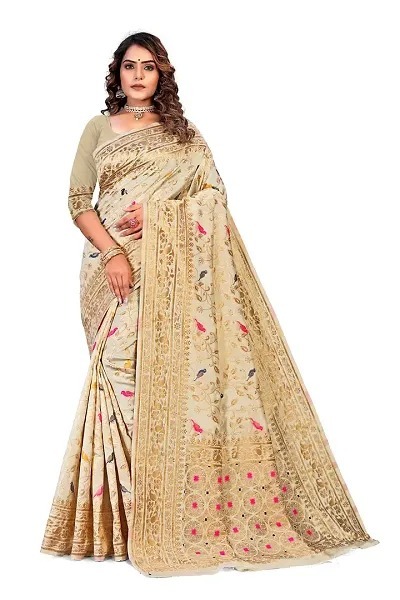 Kanjeevaram Art Silk Woven Design Sarees