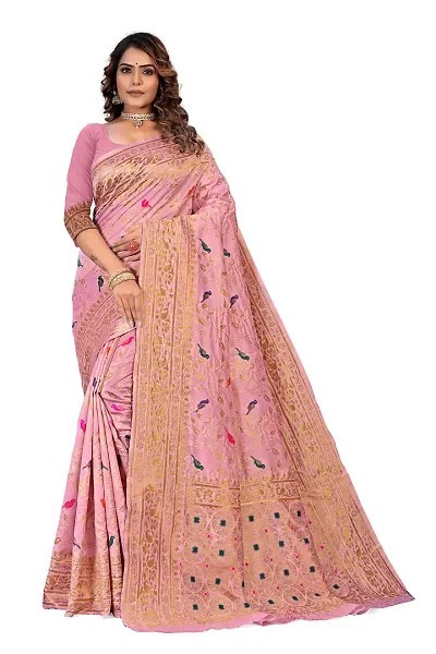 Kanjeevaram Art Silk Woven Design Sarees