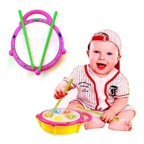 Musical Multi-Colored Flash Drum for Kids