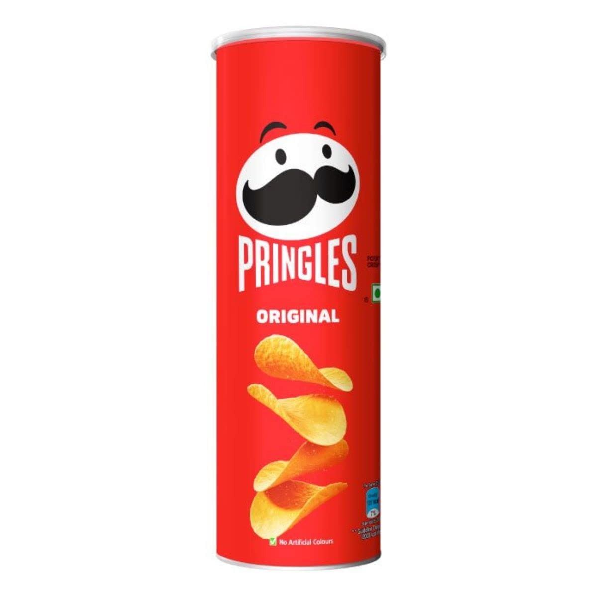 Kellogg's Pringles Potato Chips Original Flavour, 107g