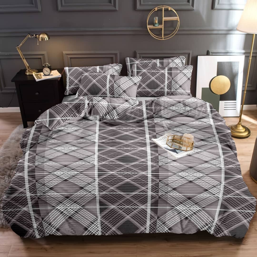 MORADO 190 GSM Flannel Super Soft Warm Elastic Fitted Single Bed Bedsheet with 1 Pillow Covers for Winters - 36x72x8 Inches, Grey