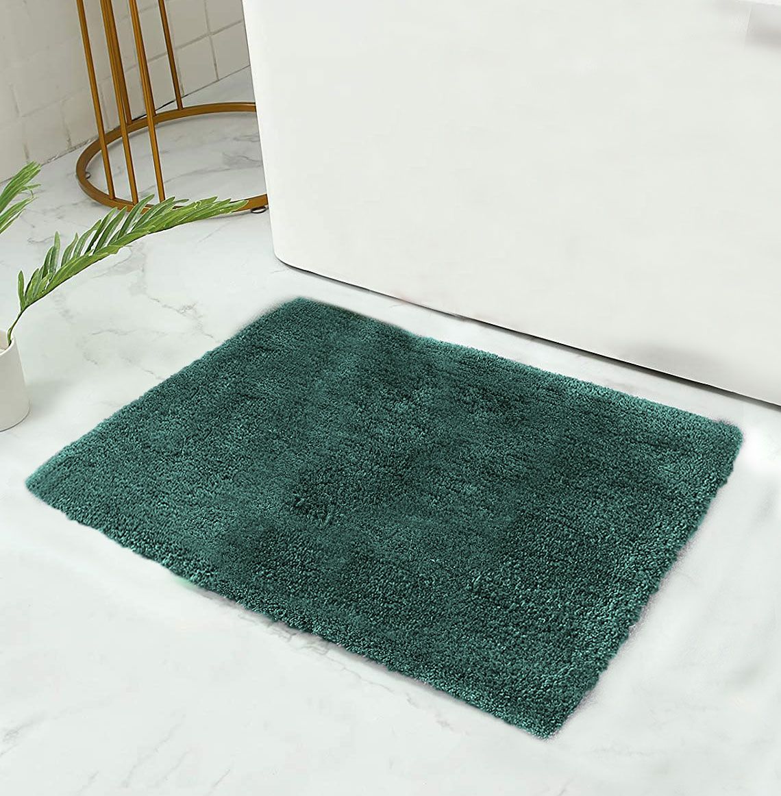 Buy Grey Bath Mats for Home & Kitchen by LUXEHOME INTERNATIONAL