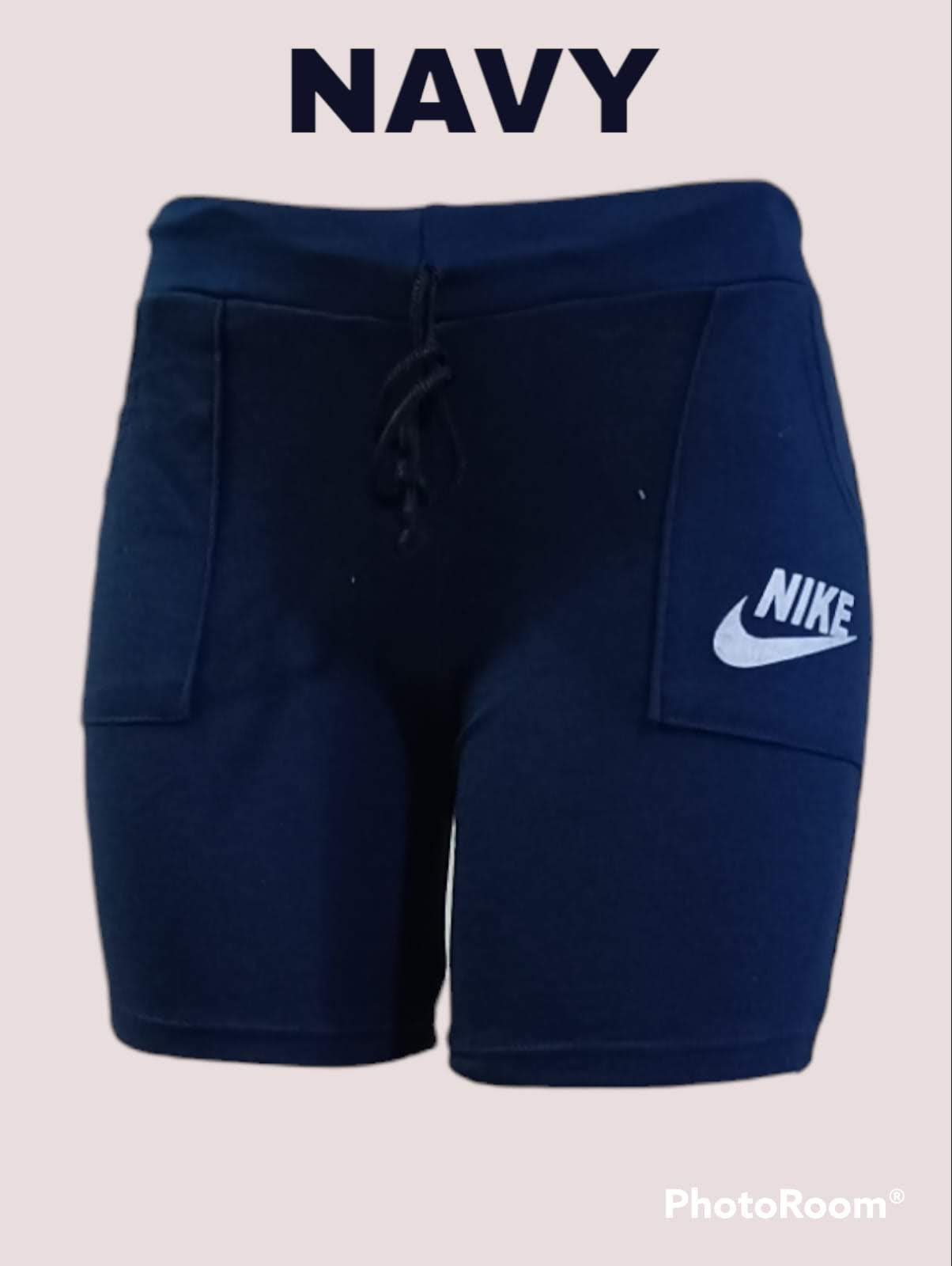 SHORTS SIDE POCKET NAVY BLUE - 30